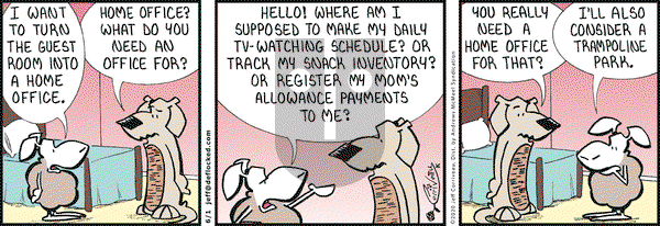 DeFlocked on Monday June 1, 2020 Comic Strip