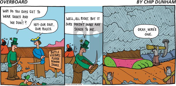 Overboard on Sunday August 23, 2015 Comic Strip