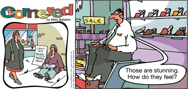 Cornered - Sunday June 12, 2011 Comic Strip