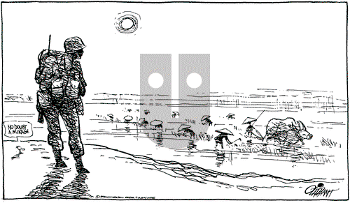 Pat Oliphant on Friday November 9, 1990 Comic Strip