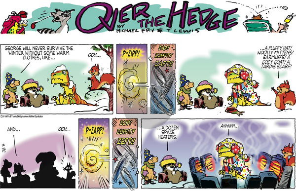 Over the Hedge on Sunday December 15, 2019 Comic Strip