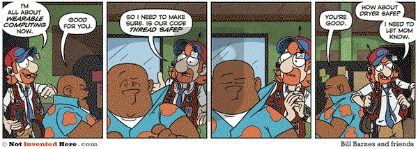 Not Invented Here on Tuesday October 26, 2021 Comic Strip