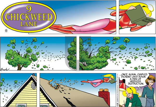 9 Chickweed Lane on Sunday April 28, 2002 Comic Strip