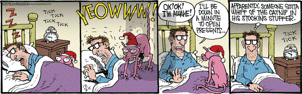 Monty on Tuesday December 25, 2018 Comic Strip