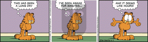 Garfield on Saturday April 7, 2018 Comic Strip