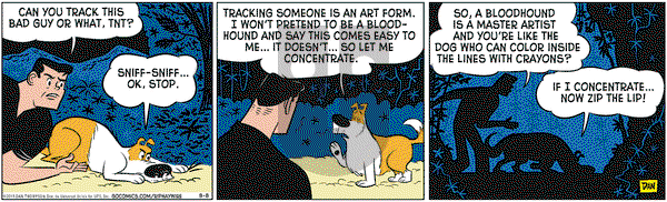 Rip Haywire on Saturday August 8, 2015 Comic Strip