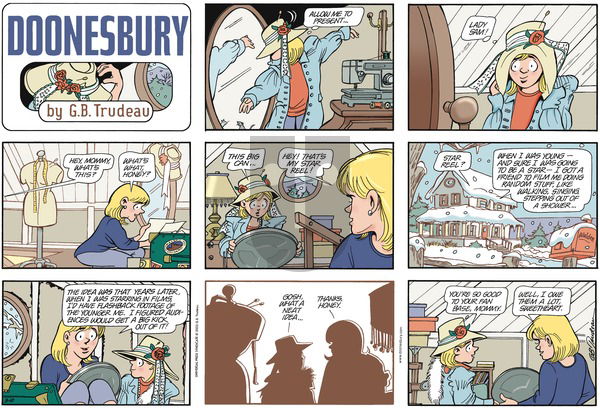 Doonesbury on Sunday March 10, 2002 Comic Strip