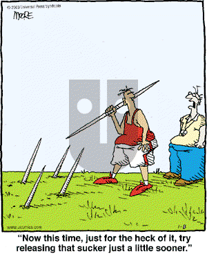 In the Bleachers on Wednesday January 8, 2003 Comic Strip