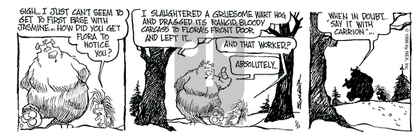 The Grizzwells on Thursday January 11, 1996 Comic Strip