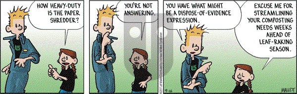 Frazz on Saturday September 16, 2017 Comic Strip