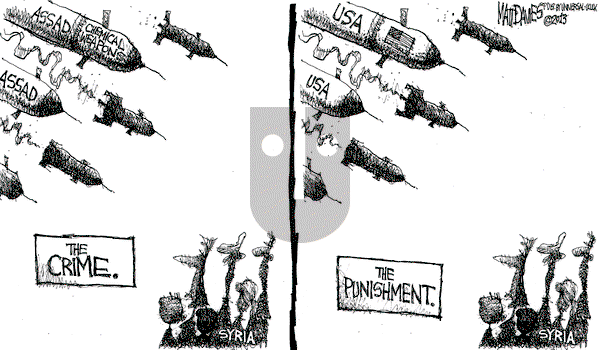 Matt Davies on Thursday August 29, 2013 Comic Strip