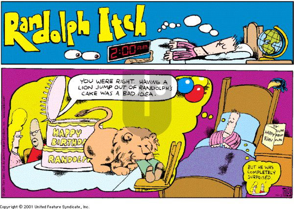 Randolph Itch, 2 a.m. - Sunday December 10, 2023 Comic Strip