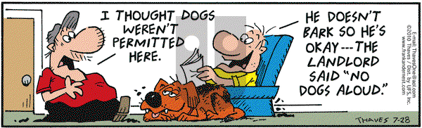 Frank and Ernest on Wednesday July 28, 2010 Comic Strip