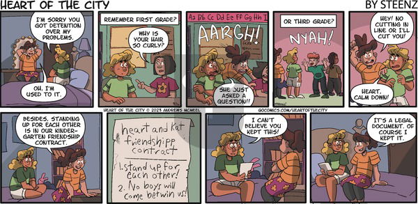 Heart of the City on Sunday July 16, 2023 Comic Strip