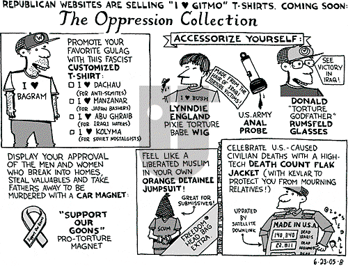 Ted Rall on Saturday June 25, 2005 Comic Strip