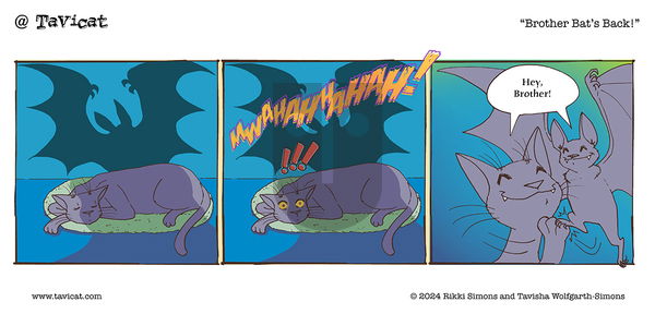 @Tavicat on Wednesday October 2, 2024 Comic Strip