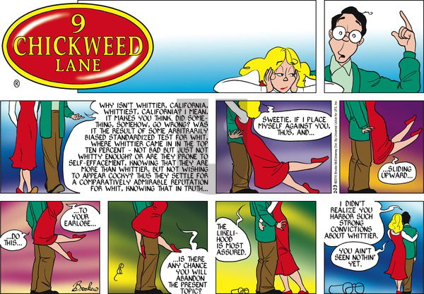 9 Chickweed Lane on Sunday February 23, 2014 Comic Strip