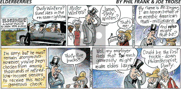 The Elderberries - Sunday May 28, 2006 Comic Strip