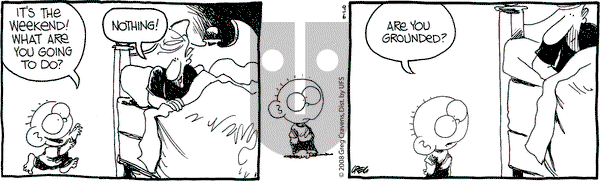 The Buckets on Saturday September 6, 2008 Comic Strip