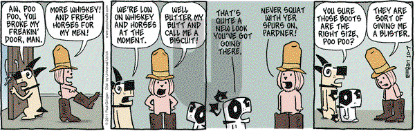 Pooch Cafe on Friday October 7, 2011 Comic Strip