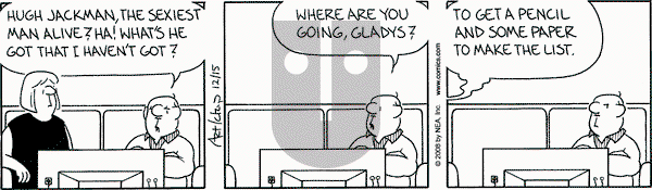 The Born Loser on Sunday February 1, 2009 Comic Strip