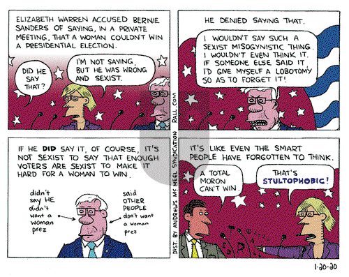 Ted Rall on Monday January 20, 2020 Comic Strip