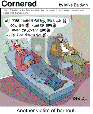 Cornered on Tuesday February 9, 2016 Comic Strip
