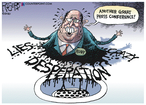Rob Rogers on Tuesday November 24, 2020 Comic Strip