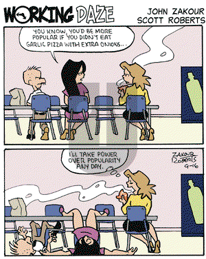 Working Daze on Tuesday September 16, 2008 Comic Strip
