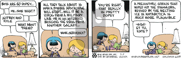 Non Sequitur on Tuesday July 7, 2015 Comic Strip