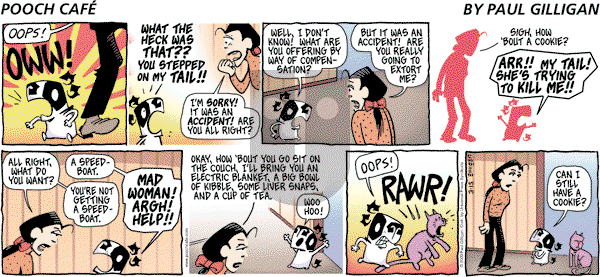 Pooch Cafe on Sunday March 15, 2009 Comic Strip