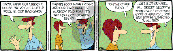 The Buckets on Thursday July 23, 2015 Comic Strip