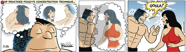 Alley Oop on Monday March 26, 2012 Comic Strip