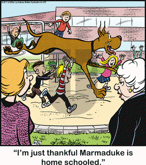 Marmaduke on Wednesday October 25, 2017 Comic Strip