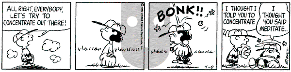 Peanuts on Tuesday April 8, 1980 Comic Strip
