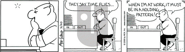 The Born Loser on Monday February 20, 2006 Comic Strip