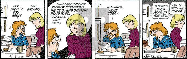 Doonesbury on Monday March 22, 2004 Comic Strip