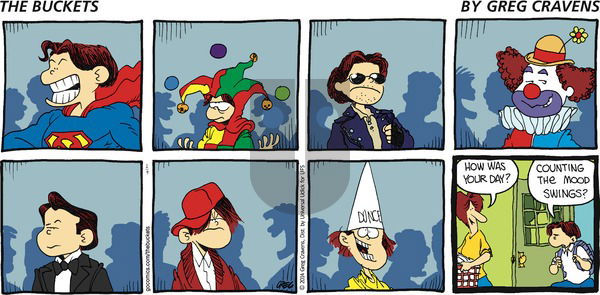 The Buckets on Sunday February 9, 2014 Comic Strip
