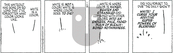 Over the Hedge on Friday January 11, 2013 Comic Strip