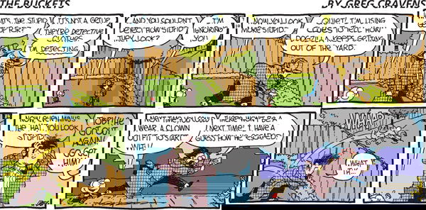 The Buckets on Sunday July 10, 2011 Comic Strip