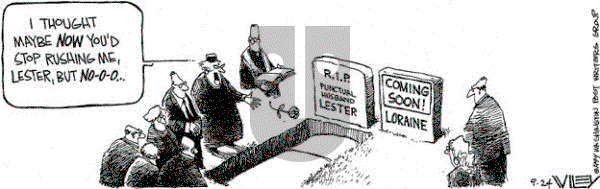 Non Sequitur on Saturday September 24, 1994 Comic Strip