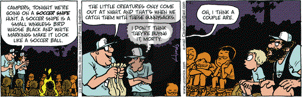 Cleats on Tuesday July 29, 2003 Comic Strip