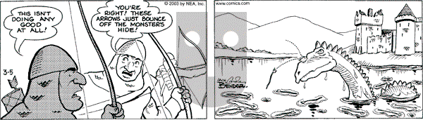 Alley Oop on Wednesday March 5, 2003 Comic Strip