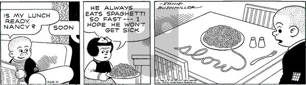 Nancy Classics on Tuesday March 31, 2015 Comic Strip