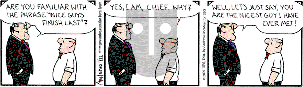 The Born Loser on Friday January 22, 2021 Comic Strip