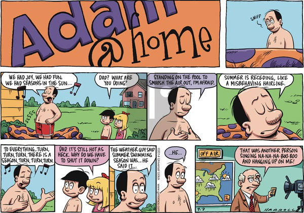 Adam@Home - Sunday September 7, 2014 Comic Strip