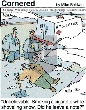 Cornered on Monday March 1, 2004 Comic Strip