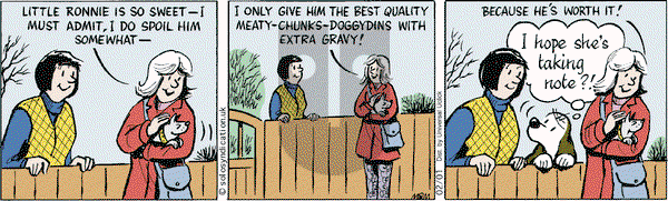 Fred Basset - Saturday February 1, 2014 Comic Strip