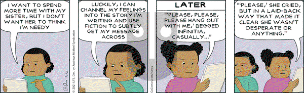 Nancy on Tuesday July 27, 2021 Comic Strip