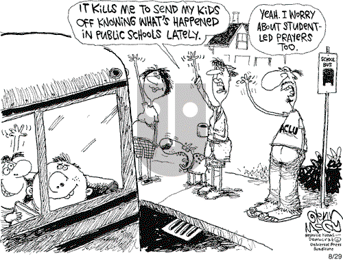 Glenn McCoy on Tuesday August 29, 2000 Comic Strip